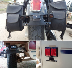 HST-20714 1PC <span class=keywords><strong>plaque</strong></span> d'immatriculation Led blanche avec lumière <span class=keywords><strong>plaque</strong></span> d'immatriculation support de lumière barre de montage pour camion avec supports de <span class=keywords><strong>plaque</strong></span> d'immatriculation - Product Image 3