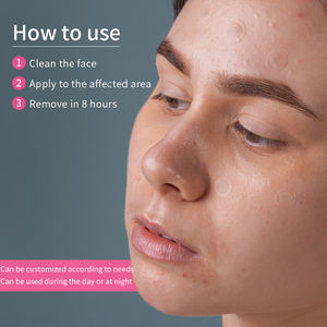 Parche personalizable soluble microagujas para el acné con ácido hialurónico corrector invisible y tratamiento personalizado antiarrugas - Product Image 3