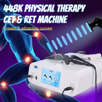 Appareil de thérapie Indiba 448KHz pour le massage corporel, le raffermissement de la peau, la relaxation musculaire par chauffage profond et le soulagement de la douleur