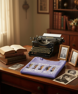 T-Shirt a Maniche Corte da Donna Comfort Colors, Girocollo 100% Cotone con Design Iconico Femminista Stampato, Vestibilità Casual per Tutte le Stagioni - Product Image 2