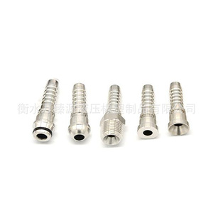 ข้อต่อสแตนเลสแบบหนีบ 304 ชนิด Snap On สำหรับท่อน้ำมันแรงดันสูง - Product Image 2
