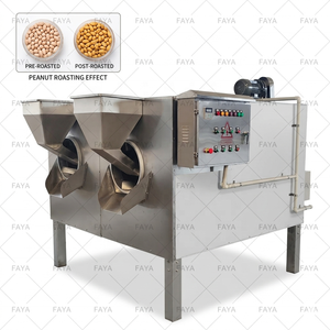 <span class=keywords><strong>Four</strong></span> de cuisson continu pour cacahuètes avec refroidisseur, idéal pour les châtaignes, noix, graines de melon et amandes - Product Image 4