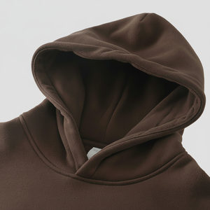 Heavyweight Boxy Fit 100% algodón sudaderas con capucha para hombre lavado ácido pulóver Streetwear chándales Denimes Puff estampado polar con capucha - Product Image 1