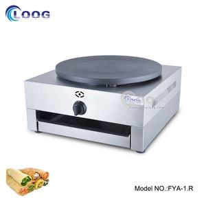 Machine commerciale de fabricant de crêpes de crêpe de type <span class=keywords><strong>gaz</strong></span> avec la vente en gros d'usine de plaques de fer d'acier inoxydable-état utilisé - Product Image 6