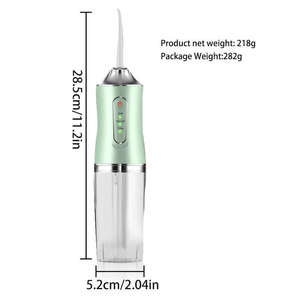 Limpiador de irrigación de viaje recargable, hilo dental eléctrico impermeable, máquina de hilo dental - Product Image 5