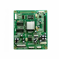Carte de circuit imprimé (PCB) de contrôleur de vitesse de moteur CC, assemblage PWB, masque de soudure vert double face FR-4, personnalisé OEM en gros