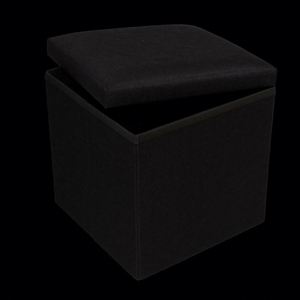Modern <b>Stool</b> Living Room Furniture <b>Storage</b> Box Fabric Stainless Steel Bamboo Highest Quality Sample Available <b>Stools</b> Counter - Product Image 2