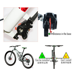 GOODtaste GT03N สำหรับ <span class=keywords><strong>fiido</strong></span> การปรับเปลี่ยนการขนส่งสินค้า T1ดิสก์เบรกไฮดรอลิกซ้ายปิดท่อ1700 980มม. โรเตอร์160 - Product Image 6