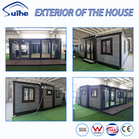 Casa Modular Portátil y Expandible, Unidad de Vivienda Plegable para Uso en Resorts y Oficinas