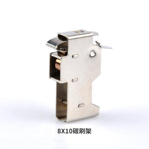 Support de balais de charbon en gros pour générateurs diesel 8x10, anneau collecteur avec fixation nickelée, fabrication directe - Product Image 2