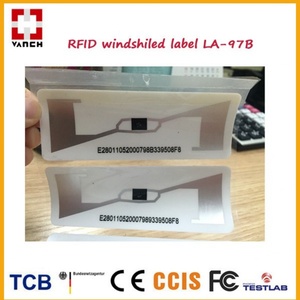 Vanch Uhf Tag Rfid Waterproof Windshield <b>Sticker</b> Vehicle Management Label - Product Image 2