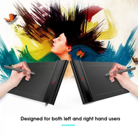 JCVISION 6X4inch Noir Couleur Android Support Pc Draw Tablet OSU Drawing tablet