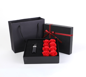 Nueva llegada negro Paquete de regalo Caja San Valentín ocasión - Product Image 3