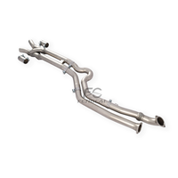 Système d'échappement de course direct usine pour BMW, tube intermédiaire G80 M3 G81 M4 G82 S58 en acier inoxydable 2,5/2,75 pouces, tube en Z, amélioration design GT4