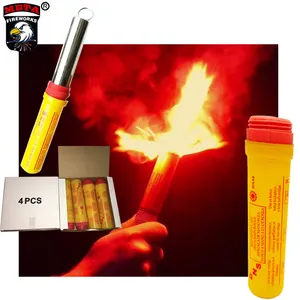 Emerg Flame Pood Smoke Magic Fime LLAMAS de mano grande, aspecto alto, pistola de juguete remota, bombas de fusibles pirotécnicos, fondos de llama roja