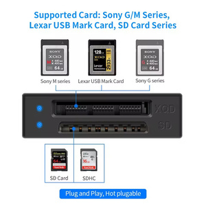 Lecteur de <span class=keywords><strong>carte</strong></span> SD <span class=keywords><strong>XQD</strong></span> multifonction Type-C USBC USB 3.0 Adaptateur de <span class=keywords><strong>carte</strong></span> jusqu'à 5Gbps pour <span class=keywords><strong>Sony</strong></span> G & M Series <span class=keywords><strong>XQD</strong></span> pour lecteur de <span class=keywords><strong>carte</strong></span> SD - Product Image 5