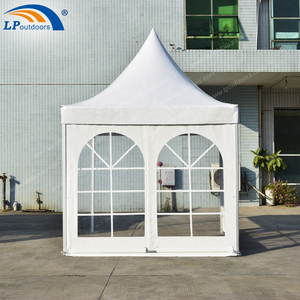 3x3m kleines kunden spezifisches wasserdichtes PVC-Aluminiumrahmen-Pagoden-Pavillon-Veranstaltung szelt für Hochzeits feier veranstaltungen übertreffen - Product Image 5