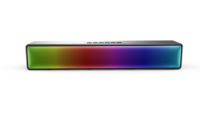 Barra de Sonido LED RGB, Barra de Sonido Inalámbrica para Fiestas, Altavoz Bluetooth para PC y TV