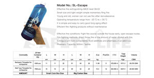 เครื่องดับเพลิงชนิดน้ำมัน K&F สำหรับใช้ในครัว ปลอดภัยต่อสิ่งแวดล้อม สำหรับดับไฟชนิด K - Product Image 4