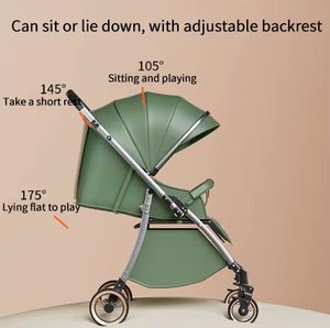 Carrito <span class=keywords><strong>de</strong></span> Bebé Deportivo Plegable con un Solo Clic, Precio <span class=keywords><strong>de</strong></span> Fábrica JXB, con Lino Fino <span class=keywords><strong>de</strong></span> Alta Calidad - Product Image 6