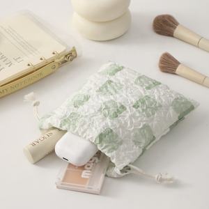 Sac à cordon de dessin animé, sac de rangement pour étudiants, sac à rouge à lèvres, trousse de maquillage, trousse de toilette, ensemble de trois pièces, sac de rangement patchwork anti-<span class=keywords><strong>poussière</strong></span> pour femmes - Product Image 4