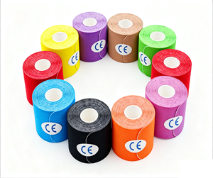 Cinta de kinesiología precortada en forma de I para corrección de postura y soporte de espalda Suministro directo de fábrica - Product Image 3