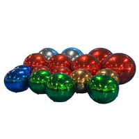 Boule disco flottante géante en PVC pour la décoration d'événements, boule gonflable brillante pour les fournitures de fête