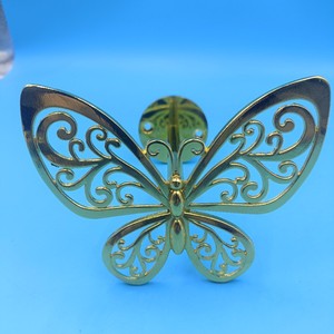Hollow Butterfly <b>Curtain</b> <b>Hook</b> Warm Gold Plastic Modern Design Fashion Accessory - Product Image 3