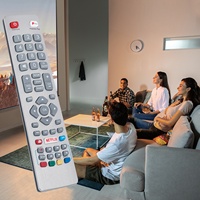 SHW/RMC/0121 SHWRMC0121 Control remoto universal para televisor inteligente S-harp Aquos con 4 botones de acceso directo, no requiere configuración