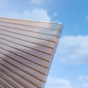 4mm-12mm Multicouche Rectangle Cellulaire PC Multiwall <span class=keywords><strong>Polycarbonate</strong></span> Creux Feuille Panneau Moderne Extérieur Coloré <span class=keywords><strong>Transparent</strong></span> - Product Image 3