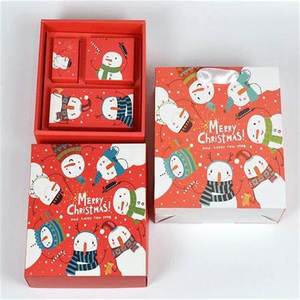 In tùy chỉnh in Hộp quà tặng giấy bìa cứng vẻ đẹp giáng sinh bao bì Quà Tặng đếm ngược giáng sinh 24 ngày hộp - Product Image 5