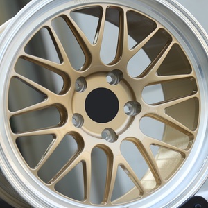 Fabricant HTOR ML-10RT Jantes de course forgées légères polies or toutes tailles 6061-T6 5X112 pour Golf Coopers 911 M550 - Product Image 4