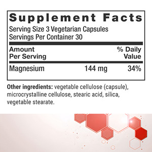 OEM Private Label Premium Magnesium L-Threonate Capsules Better Congitive Function Sharpens Focus Memory Support Brain Health - Product Image 2
