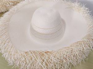ND386 Cuerpos de sombrero de papel Toyo esmaltado japonés y Shantung 5BU, Cuerpos de sombrero Shantung encerados, Sombrero de vaquero de paja - Product Image 5