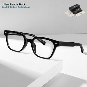 Trung Đông Tốt Nhất Người Bán Đen Vuông Tr90 + Cap Khung Cổ Điển Chống Ánh Sáng Màu Xanh Unisex Kính Quang Học Khung - Product Image 1