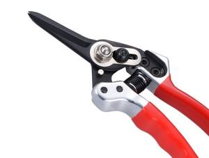 Tijeras de Podar de Acero Inoxidable de Lujo de 6 3/5 Pulgadas con Mango de Plástico de Agarre Suave Antideslizante de 150g para Proyectos de Bricolaje - Product Image 3