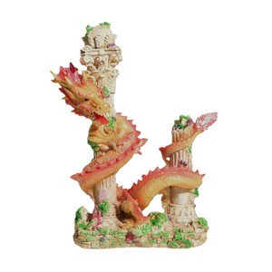 Décoration d'<span class=keywords><strong>aquarium</strong></span> style Feng Shui chinois - <span class=keywords><strong>Colonne</strong></span> <span class=keywords><strong>de</strong></span> dragon réaliste pour aménagement <span class=keywords><strong>de</strong></span> bassin - Product Image 1