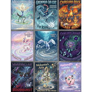 PY Kaleidoscope of Wonders ArtBoard Series Édition Limitée Boîte Mystère Personnages de Bande Dessinée Personnalisés Vente en Gros Jeu de Cartes Pokémon - Product Image 6