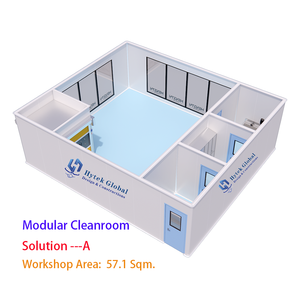 Conteneur extensible Hytek en acier, pour salle blanche, <span class=keywords><strong>maison</strong></span>, atelier commercial mobile pliable GMP - Product Image 1