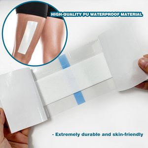 Pellicola ferita incisione a isola medicazione impermeabile, benda di garza assorbente Patch adesivo doccia scudo per dopo l'intervento chirurgico - Product Image 4