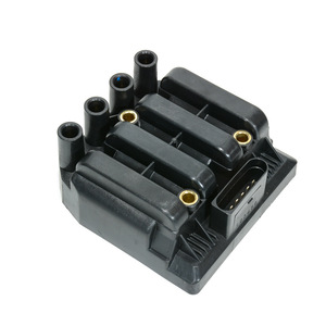Bobine d'allumage haute performance d'occasion bon marché 06A905097 06A905104 pour Volkswagen Jetta <span class=keywords><strong>Mini</strong></span> City Code moteur Matériel en caoutchouc du moteur - Product Image 4