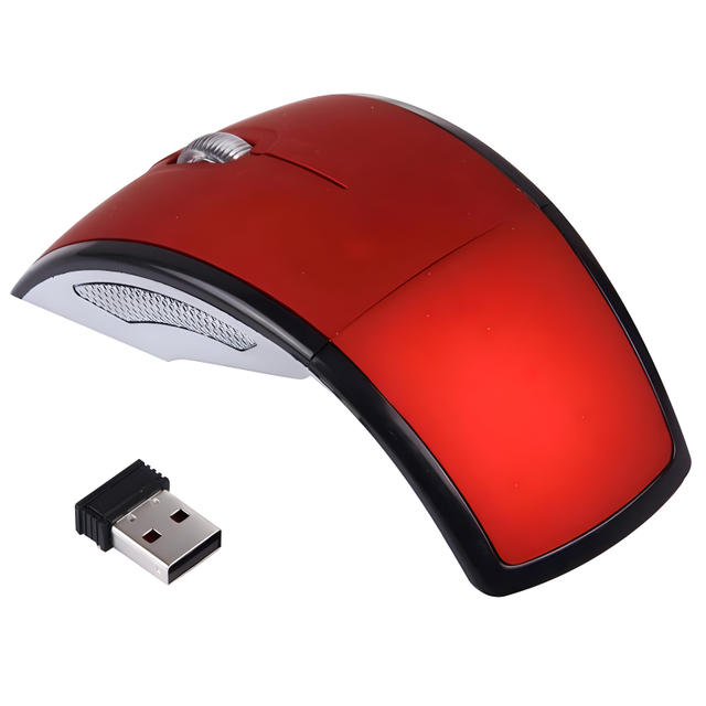 Foldable Computer Customized Wireless RGB Lighting Gaming Mouse Combo Dual Mode Optical Tracking 3D Mini RatonBattery Gamer Mice