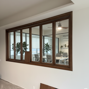 Porte de garage pliante en alliage d'aluminium, porte coulissante sur mesure pour jardin et villa - Product Image 5