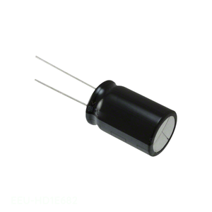Distribuidor Autorizado, Condensador de Aluminio de 6800 uF, 20%, 25V, Radial, de Orificio Pasante, EEU-HD1E682 - Product Image 1