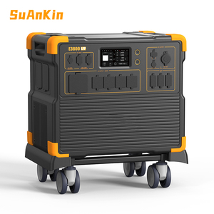 Nouvelle arrivée : Centrale électrique portable 4200W, batterie 3840Wh, générateur solaire extensible, charge rapide pour les urgences domestiques - Product Image 1