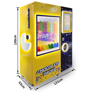 Tốt nhất bán nguyên chất ca cao bơ sô cô la đường đậu kẹo quả khu vực rộng kiểm soát nhiệt độ máy bán hàng tự động - Product Image 2