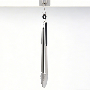 Pinze da Cucina Ergonomiche in Metallo Resistenti al Calore per Barbecue, con Blocco di Sicurezza, Ideali per Alimenti <span class=keywords><strong>e</strong></span> Grigliate - Le Più Vendute - Product Image 2