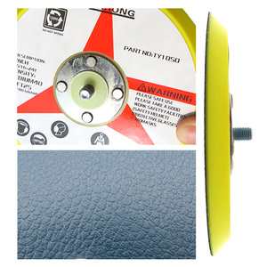 Plateau de ponçage PSA de 6 pouces 5/16-24T avec support en cuir pour polissage du bois, du métal et de la restauration de meubles - Product Image 3