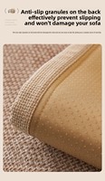 Housse de canapé en chenille de couleur unie, style moderne, amovible, résistante aux taches, lavable – Fabricant