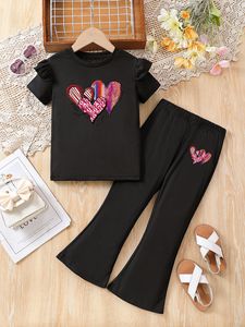 Pantalon d'été pour tout-petits de 3 <span class=keywords><strong>4</strong></span> 5 6 7 8 <span class=keywords><strong>ans</strong></span>, vêtements pour enfants, vente en gros de vêtements pour enfants, <span class=keywords><strong>ensemble</strong></span> de vêtements de mode pour filles - Product Image 3